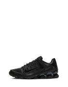 Nike Pantofi Reax 8 TR de piele cu garnituri din material textil entru fitness - Onyx Black