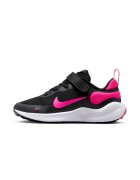 Nike Pantofi Revolution 7 cu amortizare si velcro - pentru alergare - Negru/Roz