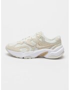 Nike Pantofi sport AL8 cu garnituri de piele intoarsa si talpa demi-wedge - Alb/Alb murdar