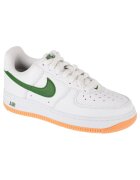 Nike Pantofi sport barbati - Air Force 1 Low Retro QS - piele naturala - alb - Alb