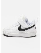 Nike Pantofi sport Court Borough cu inchidere velcro - Alb/Negru