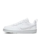 Nike Pantofi sport Court Borough din piele ecologica - Alb