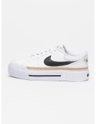 Nike Pantofi sport Court Legacy din piele si piele ecologica - Alb