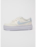 Nike Pantofi sport Court Vision Alta din piele si piele ecologica - Alb fildes/Albastru lavanda