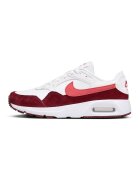 Nike Pantofi sport cu detalii de piele intoarsa Air Max SC - Rosu/Alb optic