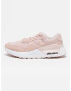 Nike Pantofi sport cu garnituri de plasa si piele intoarsa Air Max Systm - Roz pastel/Roz prafuit
