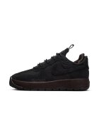 Nike Pantofi sport cu garnituri din piele Air Force 1 Wild - Negru