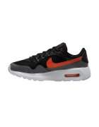 Nike Pantofi sport cu garnituri din piele Air Max SC - Negru/Portocaliu mandarina/Gri inchis