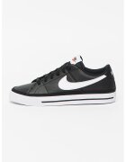 Nike Pantofi sport de piele ecologica cu imprimeu logo Court Legacy - Alb/Negru