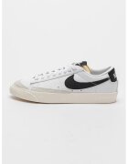 Nike Pantofi sport de piele si piele intoarsa Blazer Low'' 77 - Alb/Negru