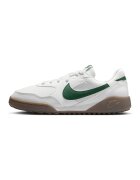 Nike Pantofi sport din material textil cu garnituri de piele ecologica - Alb/Verde inchis