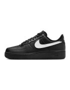 Nike Pantofi sport din piele Air Force - Alb/Negru