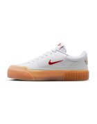 Nike Pantofi sport din piele cu garnituri din material textil Court Legacy - Rosu/Alb