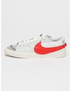 Nike Pantofi sport din piele cu logo Blazer Low '77 L - Rosu/Alb/Gri