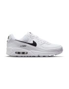 Nike Pantofi sport din piele ecologica cu garnituri din material textil Air Max 90 - Alb/Negru