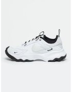Nike Pantofi sport din piele ecologica cu insertii din plasa - Alb/Negru