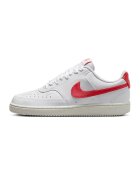Nike Pantofi sport din piele ecologica cu logo - Alb/Coral