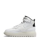 Nike Pantofi sport high-top Air Force 1 de piele si piele ecologica - Alb