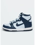 Nike Pantofi sport high-top din piele Dunk - Albastru glaciar/Bleumarin