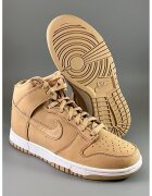 Nike Pantofi sport inalti de piele Dunk - Maro camel