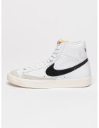 Nike Pantofi sport mid-cut de piele Blazer Mid '77 - Alb/Negru