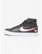 Nike Pantofi sport mid-cut de piele Zoom Blazer - Negru