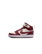 Nike Pantofi sport mid-high Court Borough 2 din piele cu garnituri din material textil - Visiniu/Alb fildes