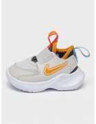 Nike Pantofi sport slip-on cu logo - Gri deschis/Portocaliu/Alb optic