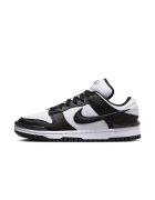 Nike Pantofi sport - W Dunk Low Twist - Piele naturala - Alb - Negru