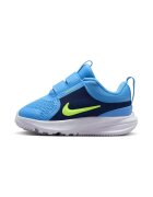 Nike Pantofi Star Runner 5 din material textil cu velcro - pentru alergare - Verde lime/Albastru deschis/Bleumarin