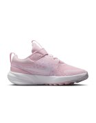 Nike Pantofi wedge Star Runner 5 cu velcro - pentru alergare - Alb murdar/Roz pal