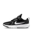 Nike Pantofi wedge Star Runner 5 cu velcro - pentru alergare - Alb/Negru/Gri deschis