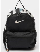 Nike Rucsac cu imprimeu logo Brasilia - 11L - Negru/Argintiu