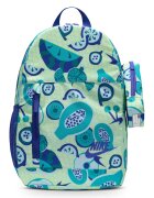 Nike Rucsac cu penar detasabil si model - Verde/Albastru
