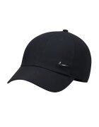 Nike Sapca unisex cu monograma metalica discreta - Negru stins