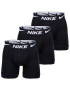 Nike Set de boxeri cu tehnologie Dri-Fit - 3 perechi - Negru