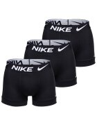 Nike Set de boxeri cu tehnologie Dri-Fit - 3 perechi - Negru