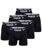 Nike Set de boxeri cu tehnologie Dri-FIT si banda logo in talie - 6 perechi - Negru