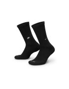 Nike Set de sosete lungi cu logo brodat - 2 perechi - Alb/Negru