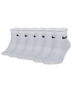 Nike Set de sosete unisex Everyday - 6 perechi - Alb