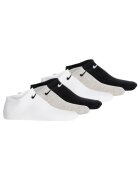 Nike Set de sosete unisex - pana la glezna - 6 perechi - Alb/Negru/Gri