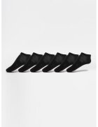 Nike Set de sosete usoare pana la glezna pentru antrenament Everyday - 6 perechi - Alb/Negru