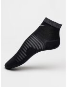 Nike Sosete scurte unisex - pentru alergare - Alb/Negru