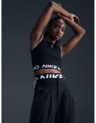 Nike Top crop cu Dri-Fit pentru fitness - Negru