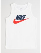 Nike Top cu imprimeu logo - Rosu/Negru/Alb optic