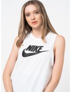 Nike Top FUTURA Muscle - Alb/Negru