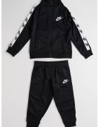 Nike Trening cu fermoar si logo - Alb/Negru