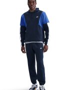 Nike Trening din material fleece cu model colorblock Club - Alb/Albastru/Bleumarin