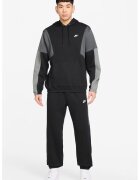 Nike Trening din material fleece cu model colorblock Club - Negru/Gri inchis