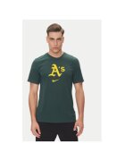 Nike Tricou barbati 034J-3EY-FZ-L84 - Bumbac - Verde - Verde